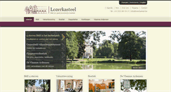 Desktop Screenshot of lozerkasteel.be